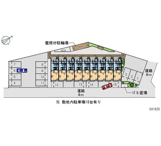 ★手数料０円★羽生市羽生　月極駐車場（LP）